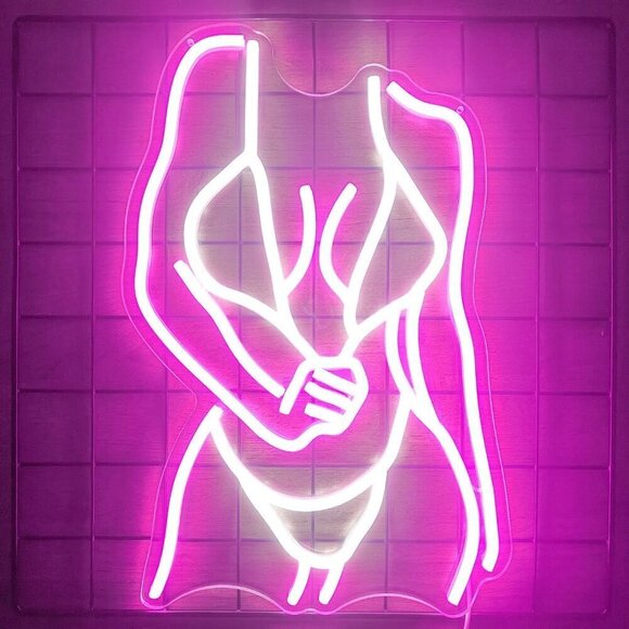 Body Neon Signs for wall decor LED cave sexy Club Bar Home Party Gifts - Picture 2 of 7